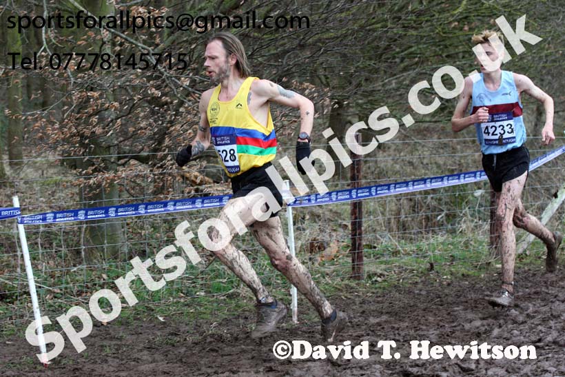 Senior mens 2018 British Inter Counties Cross Country Champs., Prestwold Hall, Loughborough. Photo: David T. Hewitson/Sports for All Pics